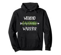 WEEKEND Gardener WARRIOR | Funny Distressed Gardening Gift Pullover Hoodie