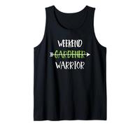 Weekend Gardener Warrior | Funny Distressed Gardening Gift Tank Top