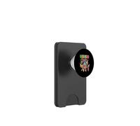 Weekend Hooker Colorful Fish Wearing Hat Sunglass Fishing PopSockets PopWallet for MagSafe