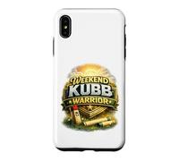 Weekend Kubb Warrior Viking Chess Lawn Game Player Gift Case for iPhone XS Max