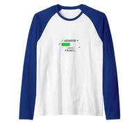 Weekend Loading Friday Funny Office Humor Raglan Baseball Tee, Men, Royal Blue/White, L