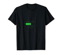 Weekend Loading Friday Funny Office Humor T-Shirt, Men, Black, 5XL