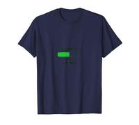 Weekend Loading Friday Funny Office Humor T-Shirt, Men, Navy, L