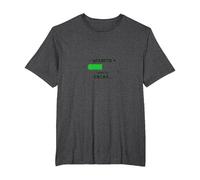 Weekend Loading Friday Funny Office Humor T-Shirt, Men's Big and Tall, Dark Heather Grey, 4X Tall