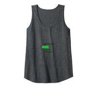 Weekend Loading Friday Funny Office Humor Tank Top, Women, Dark Heather Grey, XXL