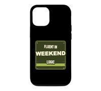 Weekend Logic Humor Case for iPhone 12/12 Pro