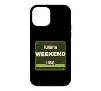 Weekend Logic Humor Case for iPhone 12 mini