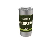 Weekend Logic Humor Stainless Steel Insulated Tumbler