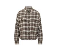 Weekend Max Mara check-pattern button-up shirt - Brown 44-46