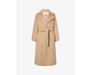 Weekend Max Mara Womens Weekend Max Mara Brushed Wool Coat Camel 14