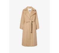 Weekend Max Mara Womens Weekend Max Mara Brushed Wool Coat Camel 4