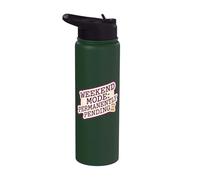 Weekend Mode Permanently Pending Relaxation Unwind Warrior Stainless Steel Insulated Water Bottle