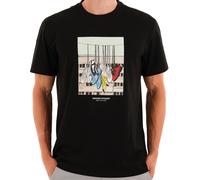 Weekend Offender Battle Lines T Shirt Black