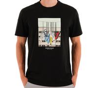 Weekend Offender Battle Lines T Shirt Black