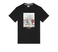 Battlelines Graphic T-Shirt Black M