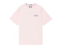 Weekend Offender Bergamo Graphic T-Shirt, Soft Pink, 100% Combed Cotton, Italian-Inspired Print