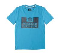 Weekend Offender Boy's Junior MCMONEY T-Shirt in Blue