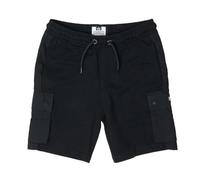 Weekend Offender Boy's Juniors Flamengo Fleece Shorts in Black