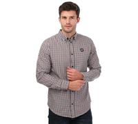 Weekend Offender Mens Barbaro Checked Shirt in Multicolour Cotton - Size Small