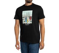 Battlelines Graphic T-Shirt Black M