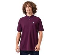 Weekend Offender Men's Caneiros Badge Polo Shirt in Red