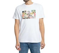 Weekend Offender Men's Caps Graphic T-Shirt, White