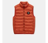 Weekend Offender Mens Gacha Padded Gilet in Orange - Size X-Large