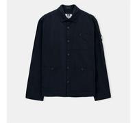 Weekend Offender Mens Hynde Baker Overshirt in Navy - Size X-Small