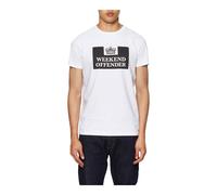 Weekend Offender Prison T-Shirt in White Large