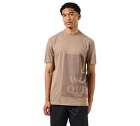 Weekend Offender Men's Ryan Large Tonal Prison T-Shirt in Brown