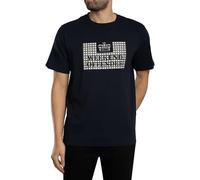 Weekend Offender Men's Shevchenko Graphic T-Shirt, Navy, L