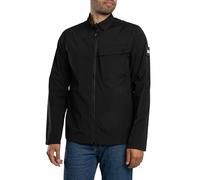 Weekend Offender Men's Southbank Technical Overshirt, Black, M