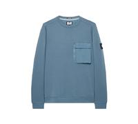 Weekend Offender Neve Sweatshirt - Baltic Blue (UK, Alpha, L, Regular, Regular, Baltic Blue)