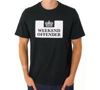 Weekend Offender Prison T Shirt Black