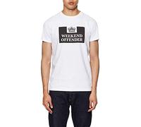 Weekend Offender Prison T-Shirt in White Large