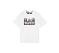 Weekend Offender TS1B15 Shevchenko Logo House Check Print Half Sleeve T-Shirt
