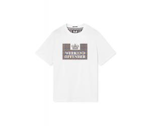 Weekend Offender TS1B15 Shevchenko Logo House Check Print Half Sleeve T-Shirt