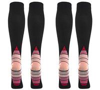 Weekend Peninsula 2 Pairs Compression Socks for Men & Women Best Graduated Athletic Fit for Running Flight Travel Pregnancy Flying Nurses Medical Shin Splints -Varicose Veins, Circulation & Recovery