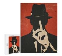 Weekend Puzzle Project - Be Cool Dont Talk with Me, Wooden Jigsaw Puzzle for Adults, 500 PCS - to Assemble, Frame And Display