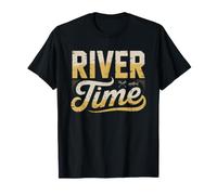 Weekend Steelhead Angler Who Loses Track Time River Fishing T-Shirt