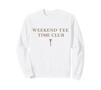 Weekend Tee Time Club Golf Father's Day Graphic Sweatshirt