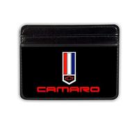 Weekend Wallet PU Camaro Badge with Text Black Red White Blue