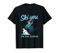 Weekend Warrior Crew Ski You On The Slopes T-Shirt