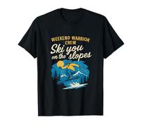 Weekend Warrior Crew Ski You On The Slopes T-Shirt