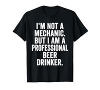Weekend Warrior Dad T-Shirt I'm Not a Mechanic Beer Drinker T-Shirt