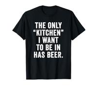 Weekend Warrior Dad T-Shirt The Only Kitchen Beer Lover T-Shirt