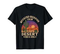 Weekend Warrior Desert Vibes Horizon Crew T-Shirt