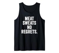 Weekend Warrior T-Shirt Meat Sweats No Regrets Tank Top