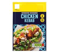 Weekend Wonders Chicken Kebab Recipe Mix, Quick Cook Seasoning, 30g, Pack of 6, Serves 4, No Artificial Colours or Preservatives