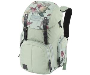 Weekender Alltagsrucksack mit gepolstertem Laptopfach, Schulrucksack, Wanderrucksack inkl. Nassfach, 42 L, Dead Flower